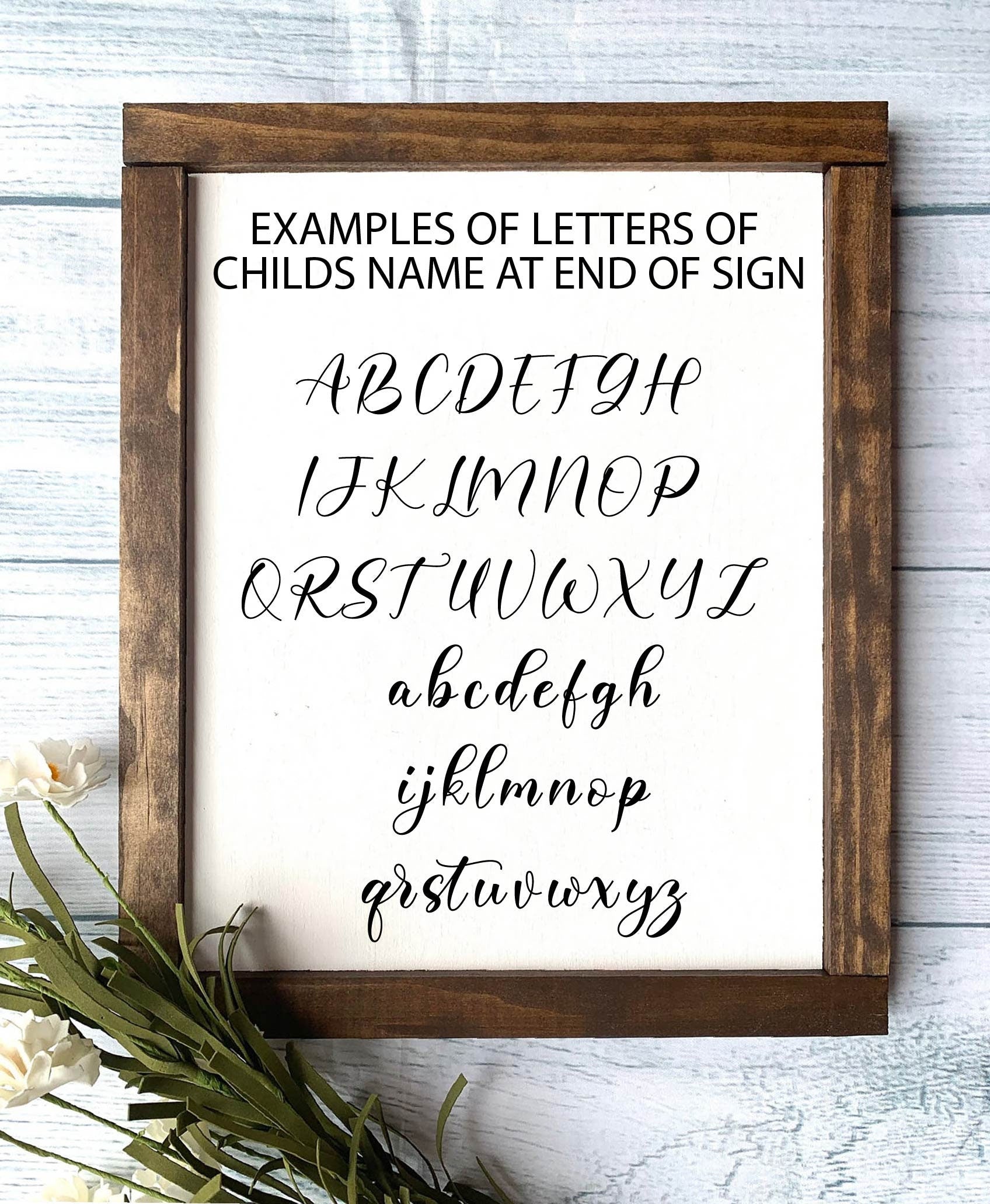 Custom Handprint Art Frame Father's Day Gift