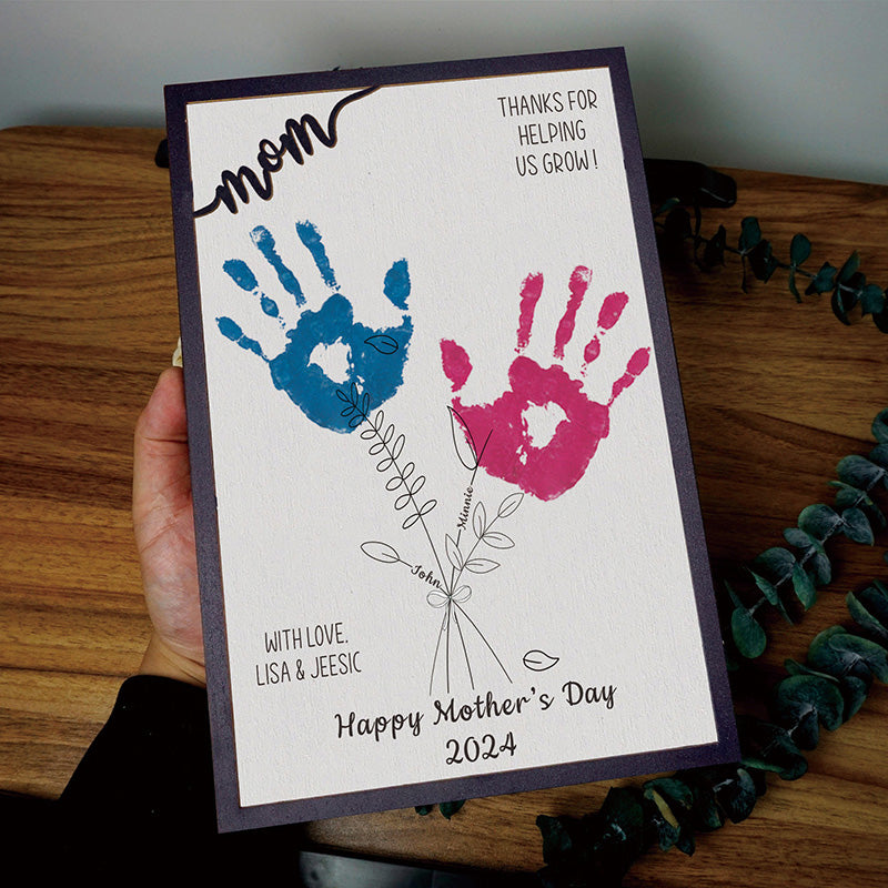 Personalized Mother’s Day Gifts | Custom Hand Print Sign for Mom