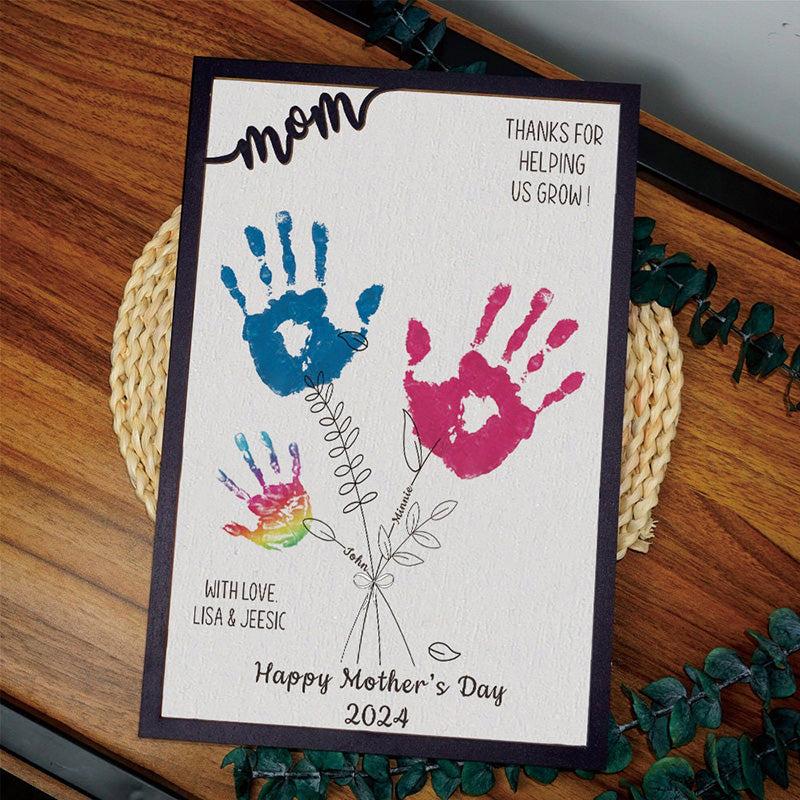 Personalized Mother’s Day Gifts | Custom Hand Print Sign for Mom